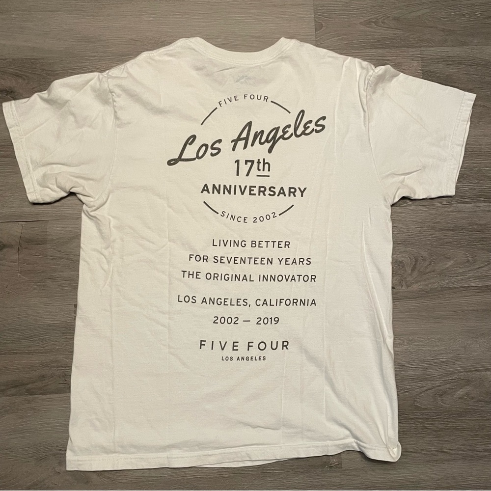 Five Four Limited Edition 17th Anniversary t-shirt large